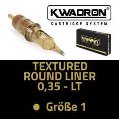 KWADRON - Cartridges - 1 Textured Round Liner - 0,35 LT