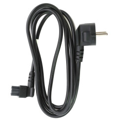Replacement cable - Schuko and trefoil plug -...