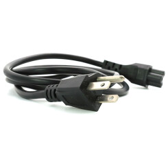 Replacement Cable - US Plug and Trefoil Plug -...
