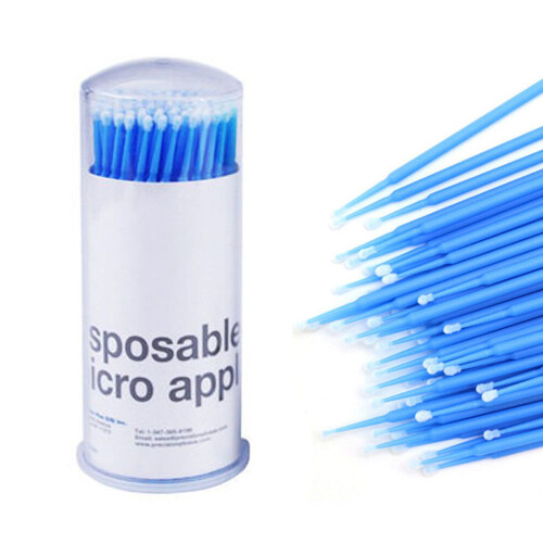 Wegwerp micro applicator blauw