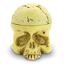 Ink Cap Holder for 7 Ink Caps - Resin - Skull
