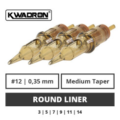 KWADRON - Tattoo Cartridges - Empty Round Liner - 0,35 MT