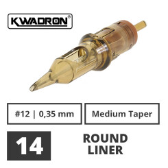 KWADRON - Tattoo Cartridges - 14 Round Liner - 0.35 MT