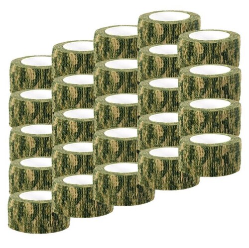 THE INKED ARMY - Supergrip Bandages - 2,5 cm - Swamp 24 stuks/verpakking