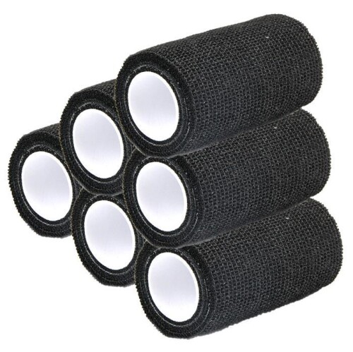 THE INKED ARMY - Supergrip Bandages - 10 cm Black - 6 pcs/pack