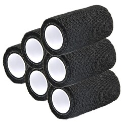 THE INKED ARMY - Supergrip Bandages - 10 cm Black - 6...