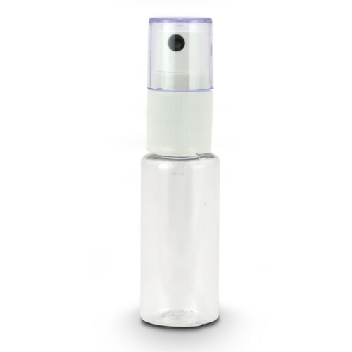 Spray bottle with pressure spray pump transparent 25 ml