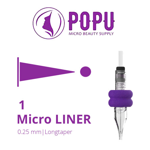 POPU - Omni PMU Cartridges - 1 Micro Liner - 0.25 LT