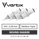 VERTIX - Tattoo Cartridges - Ronde Shader 0.30 mm MT