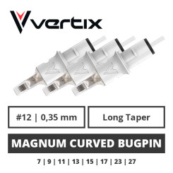 VERTIX - Tattoo Cartridges - Magnum Curved Bugpin 0,35 mm LT