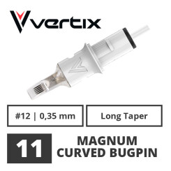 VERTIX - Tattoo Cartridges - 11 Magnum Curved Bugpin 0,35...