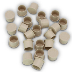 THE INKED ARMY - PLA Inkt Cups - Composteerbaar en biologisch afbreekbaar - 17 mm - 375 stuks/verpakking