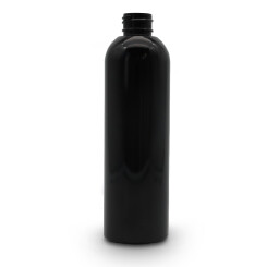 Plastic Bottle without Cap - Black - 250 ml