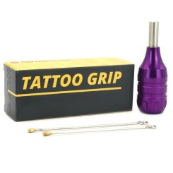 Tattoo Cartridge Grip - Vast - Baksteen - Aluminium -...