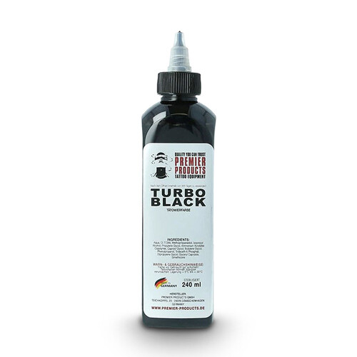 PREMIER PRODUCTEN INK - Tatoeage Inkt - Turbo zwart 120 ml