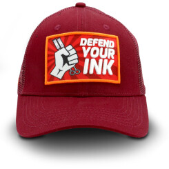 The Inked Army - Tattoo Snap Back Cap - Defend your Ink - Small | 52 - 56