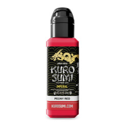 Kuro Sumi Imperial - Tattoo Ink - Peony Red