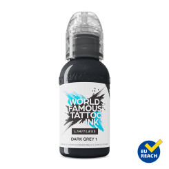 World Famous Limitless - Tattoo Color - Dark Grey 1 30 ml