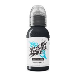 World Famous Limitless - Tattoo Color - Dark Grey 1 30 ml