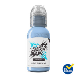 World Famous Limitless - Tattoo Farbe - Light Blue 1 - v2...