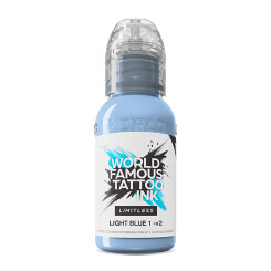 World Famous Limitless - Tatoeage Inkt - Light Blue 1 -...