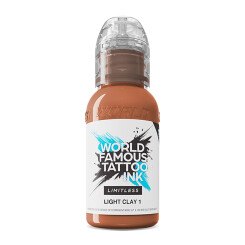 World Famous Limitless - Tattoo Ink - Light Clay 1 30 ml