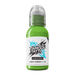 World Famous Limitless - Tattoo Ink - Light Green 1 - v2...