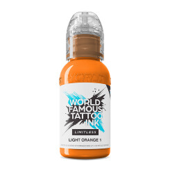 World Famous Limitless - Tattoo Farbe - Light Orange 1 30 ml