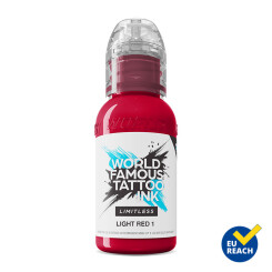 World Famous Limitless - Tattoo Farbe - Light Red 1 30 ml