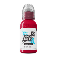 World Famous Limitless - Tattoo Ink - Light Red 1 30 ml