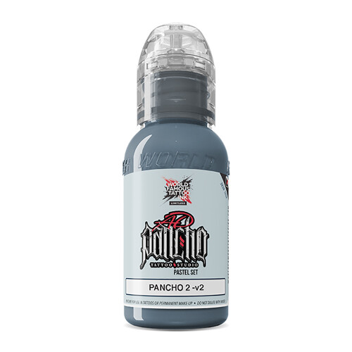 World Famous Limitless - Tattoo Farbe - Pastel Grey - Pancho 2 v2 30 ml