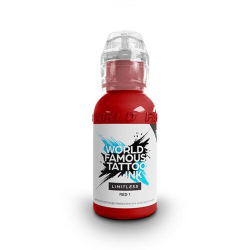 World Famous Limitless - Tatoeage Inkt - Red 1 30 ml