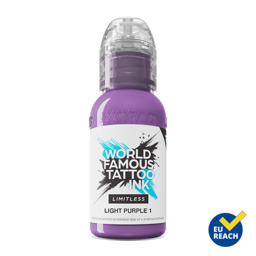 World Famous Limitless - Tatoeage Inkt - Light Purple 1 30 ml