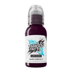 World Famous Limitless - Tattoo Ink - Dark Purple 2 30 ml