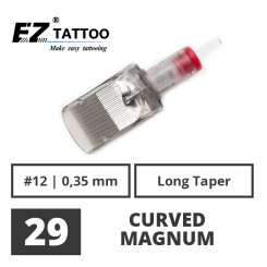 EZ - EPIC Tattoo Cartridges - 29 Curved Magnum 0.35 LT