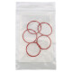 O-ringen - Silicone - Voor tatoeage machines - SOL Nova Unlimited rood Ø 26 mm - 5 stuks/verpakking