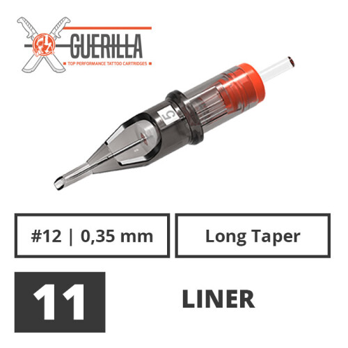 THE INKED ARMY - Guerilla Tattoo Cartridges - 11 Liner 0,35 mm LT - 20 pcs