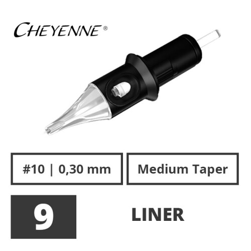 CHEYENNE - Safety Cartridges - 9 Liner - 0.30 - MT - 20 st.