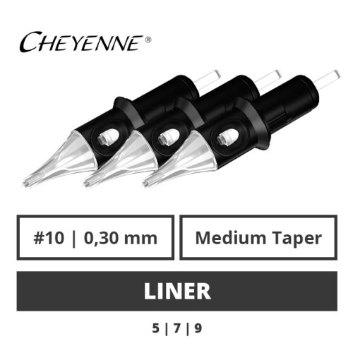 CHEYENNE - Safety Cartridges - Liner - 0,30 - MT - 20 pieces