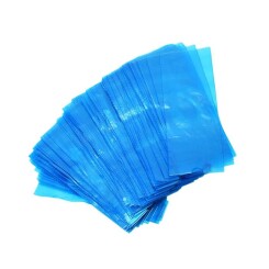 Pen Machine Bags - 4,5 cm x 15 cm 100 Stück - Blau