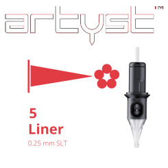 ARTYST by Cheyenne - Basic PMU Cartridges - 5 Liner - 0,25 mm SLT - 20 Stk/Pack