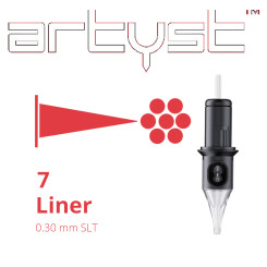 ARTYST by Cheyenne - Basic PMU Cartridges - 7 Liner - 0,30 mm SLT - 20 Stk/Pack