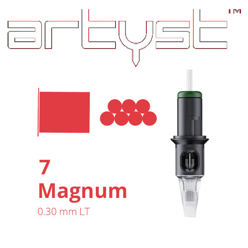 ARTYST by Cheyenne - Basic PMU Cartridges - 7 Magnum - 0,30 mm LT - 20 pcs/pack