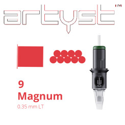 ARTYST by Cheyenne - Basic PMU Cartridges - 9 Magnum - 0,35 mm LT - 20 Stk/Pack