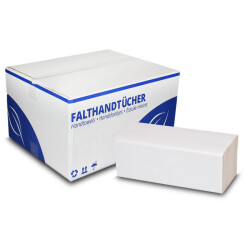 Conprota - Folded towels V-fold - 25 x 23 cm - 2-ply -...