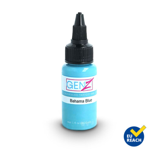 INTENZE INK - GEN-Z - Tatoeage Inkt - Pastel - Bahama Blue 29,6 ml