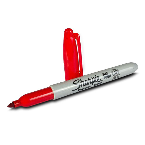 Sharpie - Fine Point - 1 mm - Red