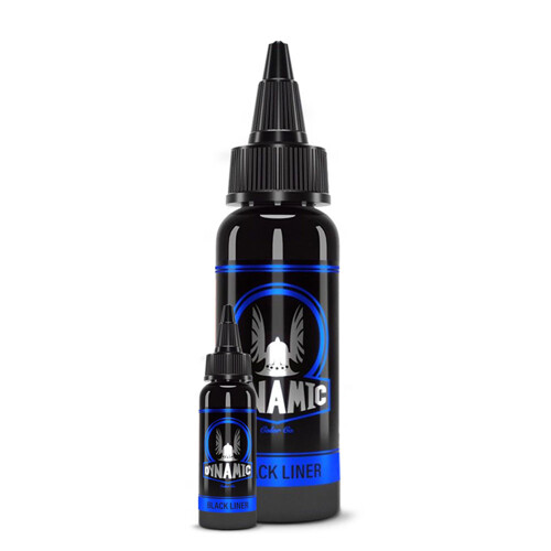 Dynamic - Viking Ink - Tatoeage Inkt - Black Liner 30 ml