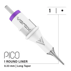 VERTIX - Pico PMU Cartridges - 1 Round Liner 0,33 mm LT