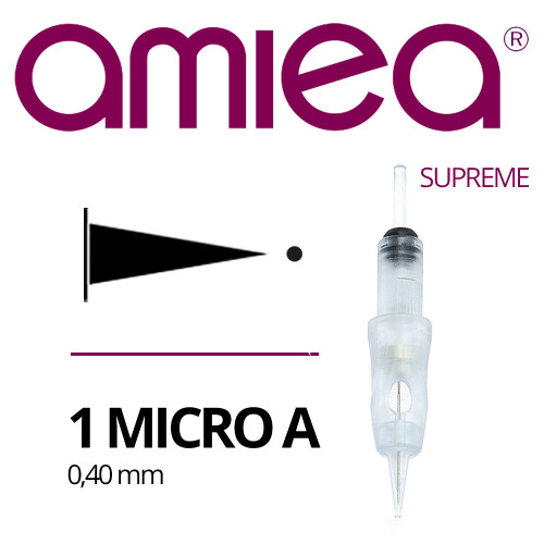 AMIEA - Cartridges - Supreme - 1 Micro - 0,40 mm - 15 stuks/verpakking
